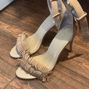 Joie Tan Fringe Women's Heels